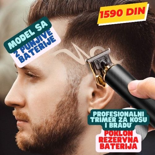 Profesionalni trimer za kosu i bradu t9